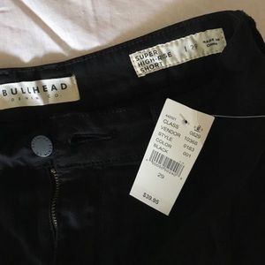PacSun Bullhead Black Hi-Rise Jean Shorts